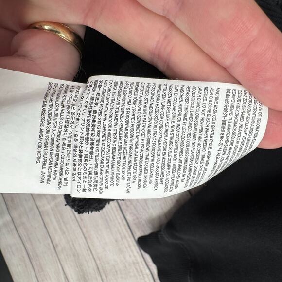 Vans x Chris Johnson Hoodie Sweatshirt Adult Size Medium Black - Picture 13 of 13